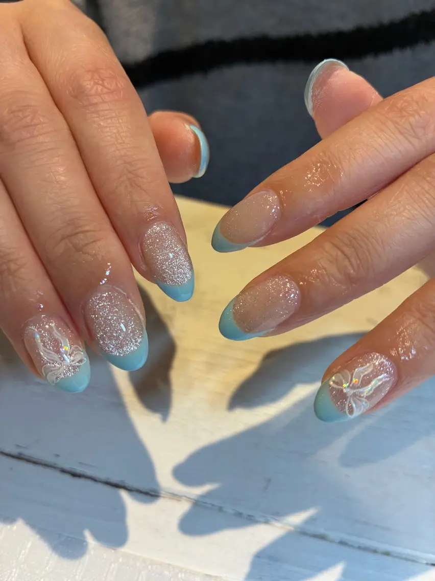 【HAND】フレンチネイル(オフあり)の写真