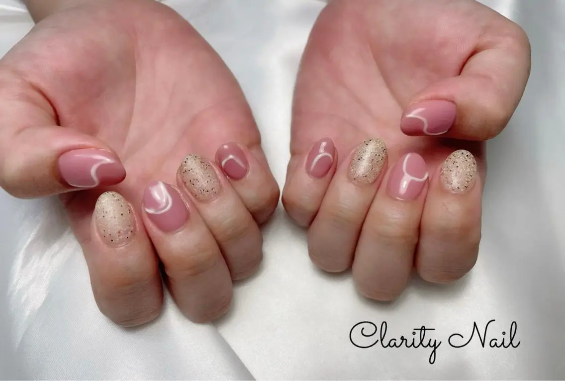 ネイル ハンドネイル Clarity Nailのネイルデザイン