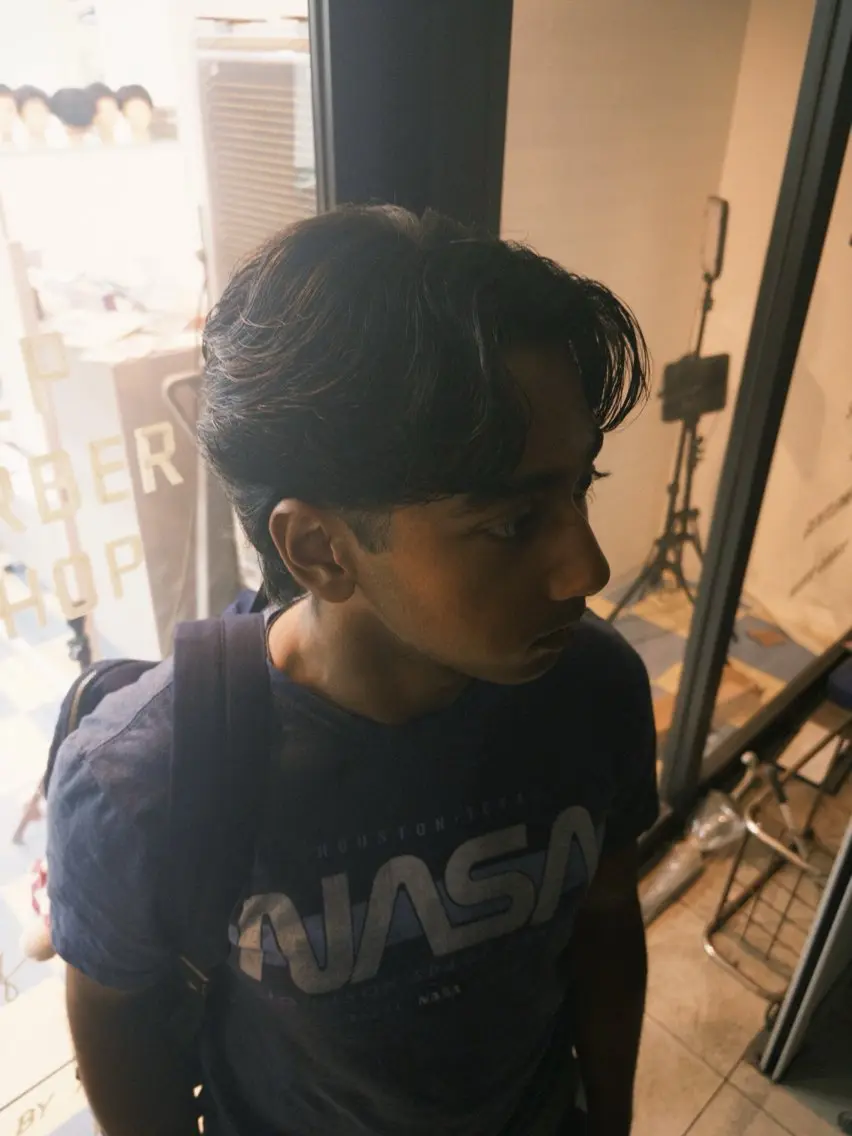 ミディアム メンズ メンズ特化理容師 シュンのヘアスタイル