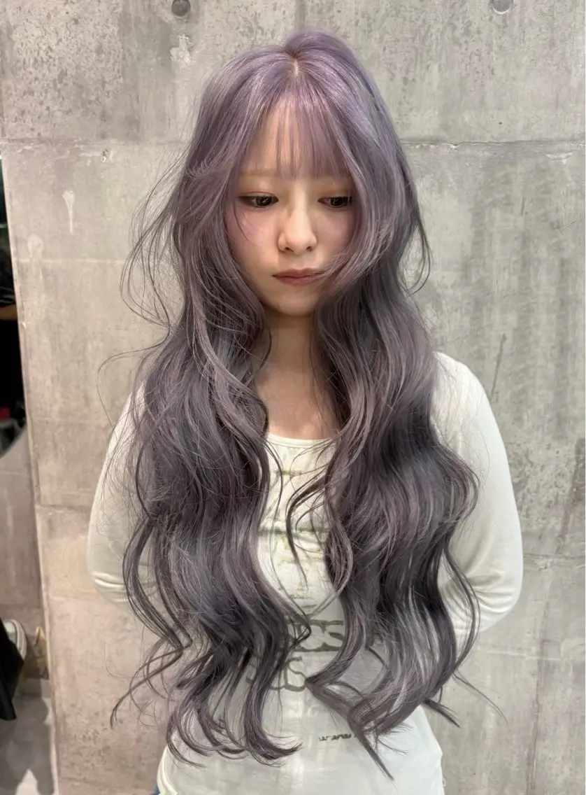 ロング カラー ヘアアレンジ ヘアカラー 🌈【🎀ヘアデザイ ナー🎀】✨ノン✨のヘアスタイル