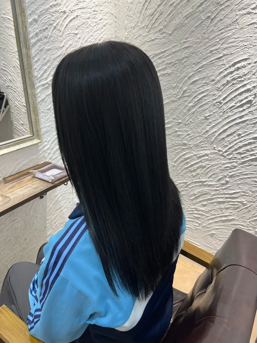 ロング カラー 🥀韓国ヘア🥀 宮津真菜のヘアスタイル