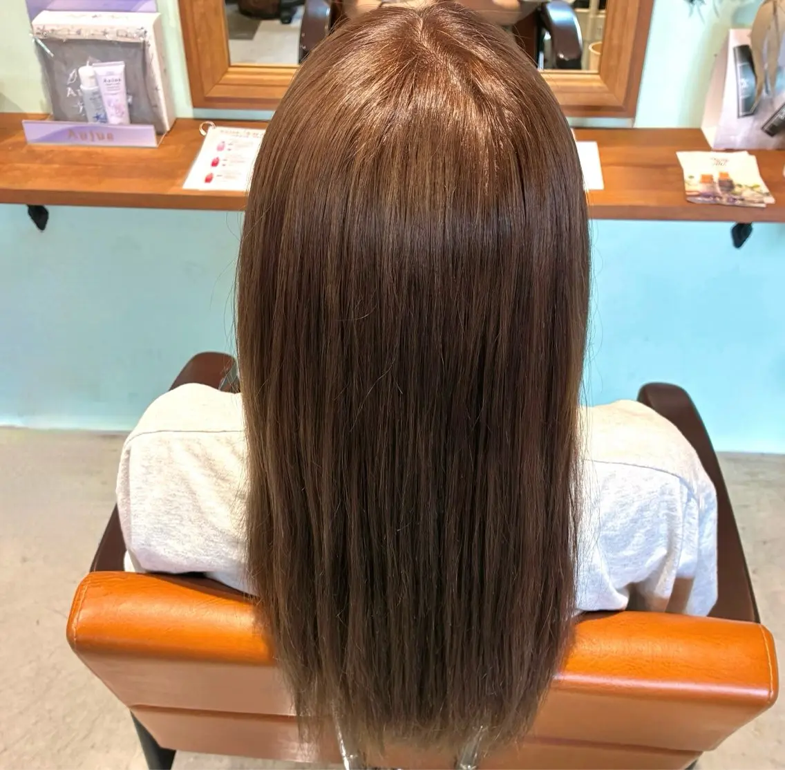 ロング カラー 森本 ゆらのヘアスタイル