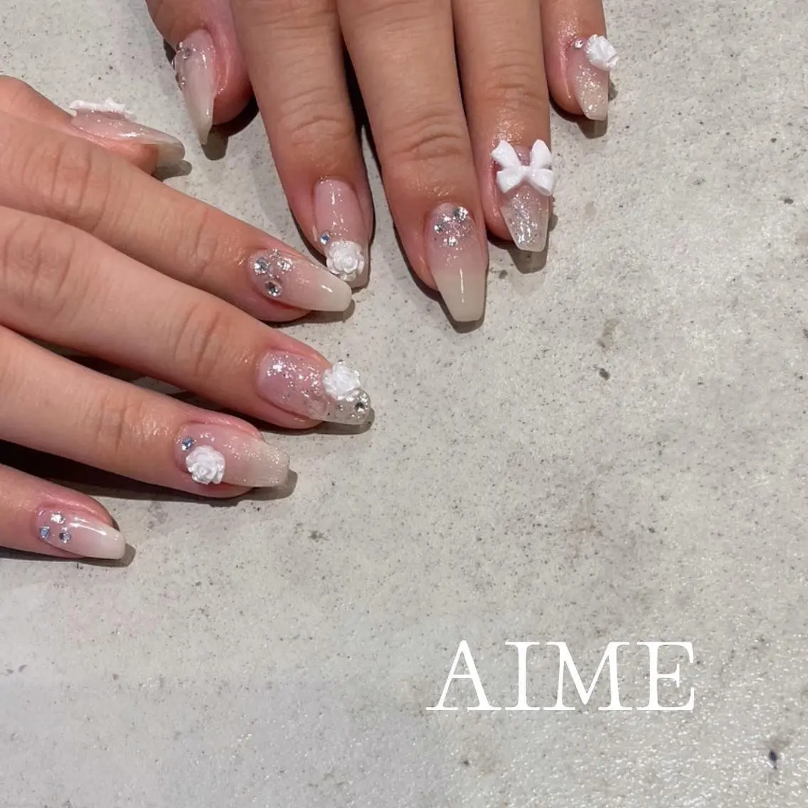 ネイル ハンドネイル AIME （momo）のネイルデザイン