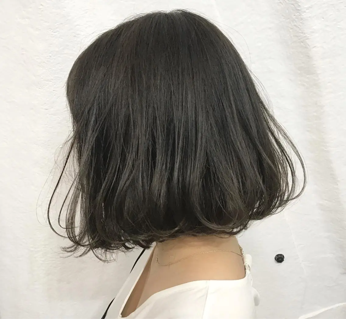 ショート カラー アッシュ ブリーチ ラベンダーカラー ラベンダーアッシュ タンバルモリ K-POP好き美容師 🇰🇷Kai.Yのヘアスタイル