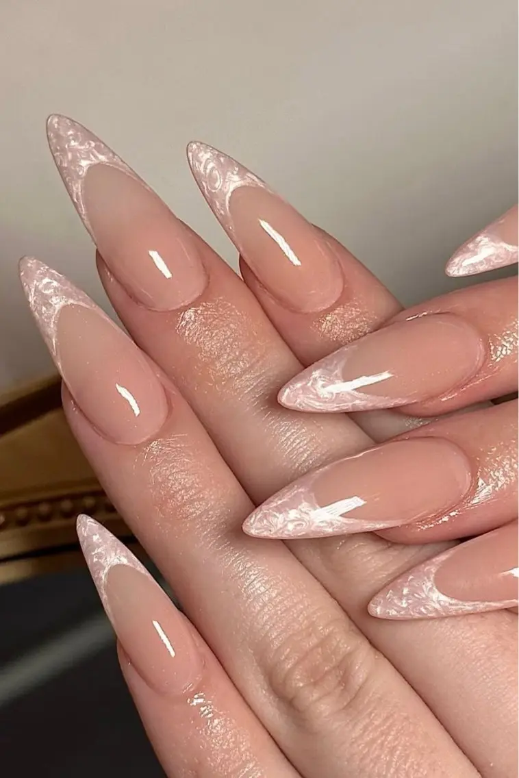 ネイル 長さ出し フレンチネイル グラデーション 韓国ネイル ロングネイル ハンドネイル Josie nail salonのネイルデザイン
