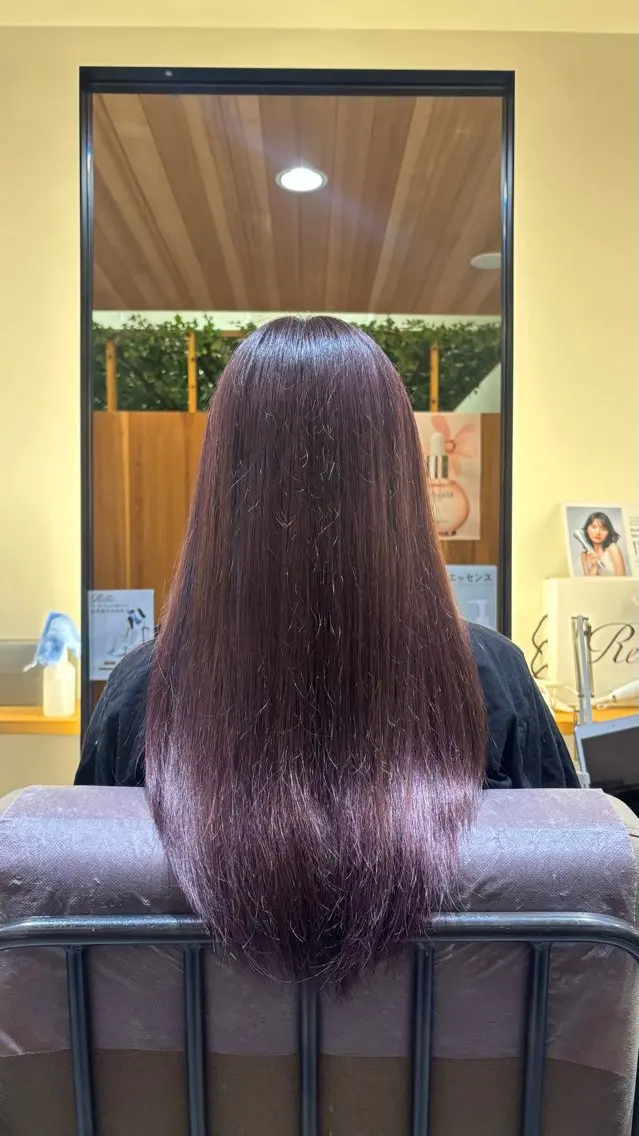 カラー 岩﨑 心那のヘアスタイル
