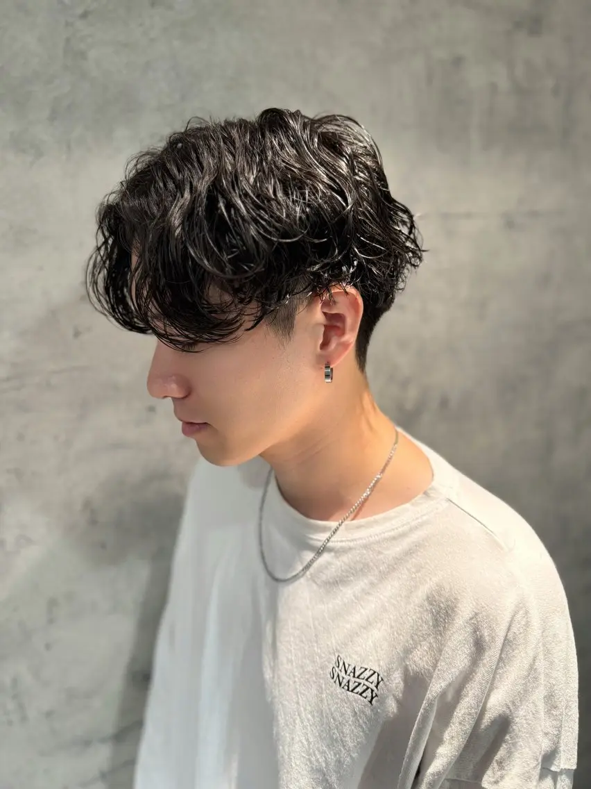 【直前割限定】メンズカットパーマ🌀✨15000円→6500円の写真