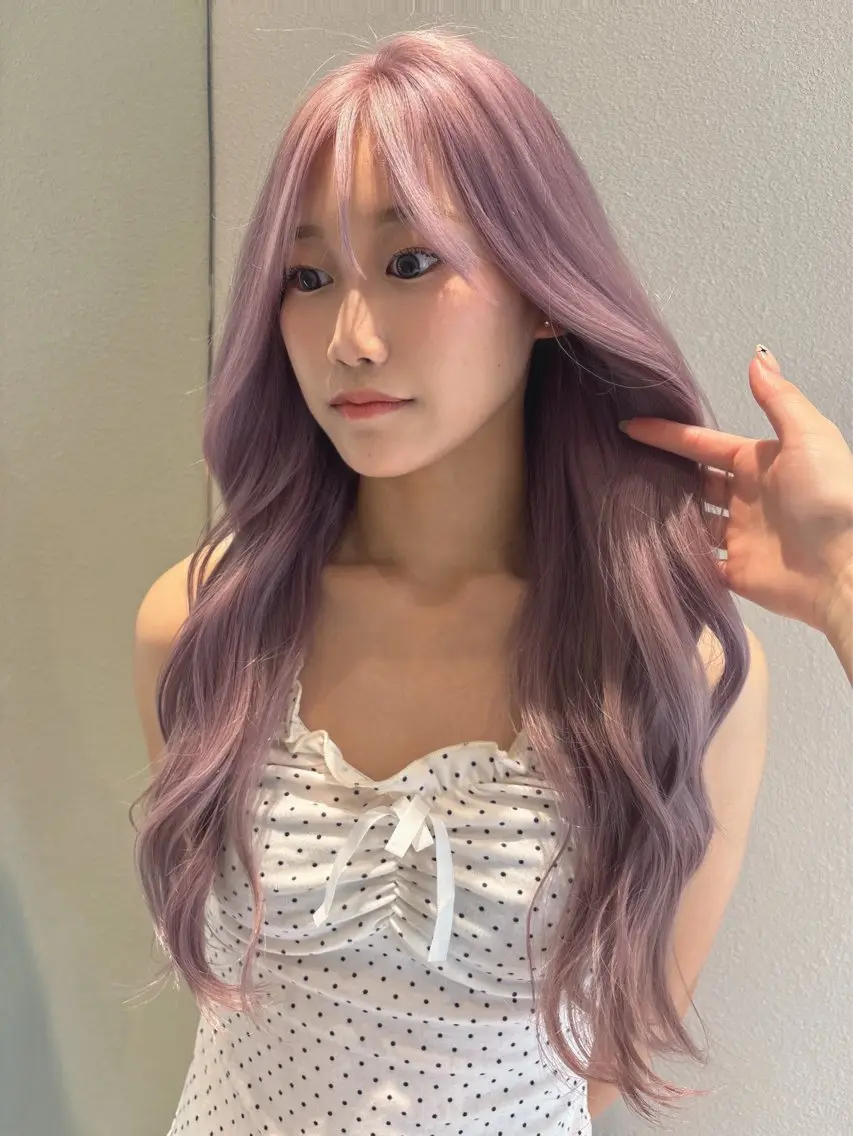 ロング カット ヘアカラー トリートメント ブリーチ🌟レイヤー 🎠KANON🎡のヘアスタイル