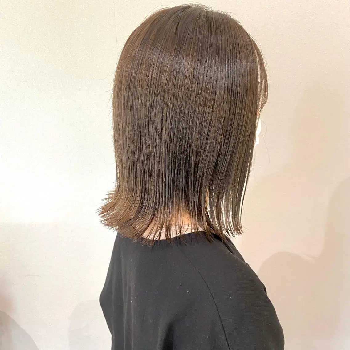ショート カラー ボブ 外ハネヘア アメリラブヘアー 土屋 洋平のヘアスタイル