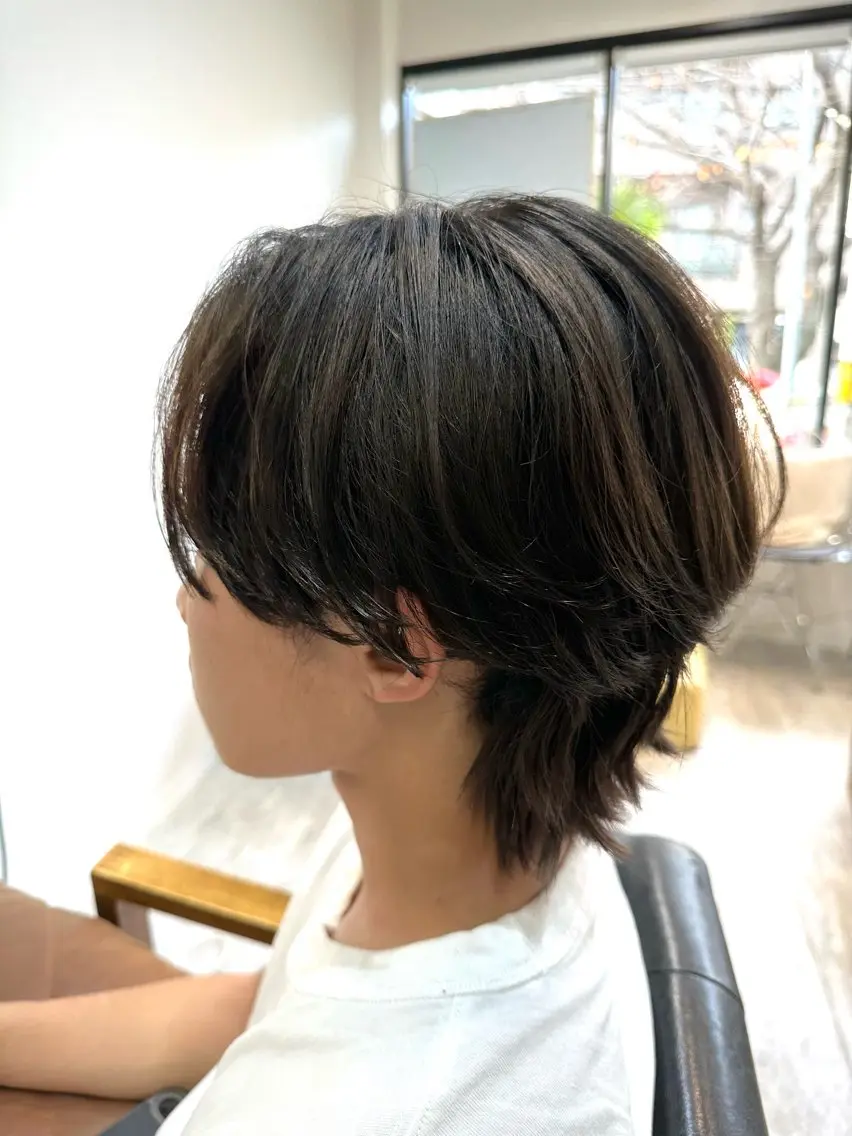 メンズ カット 福西晃希 【艶髪・髪質改善】のヘアスタイル