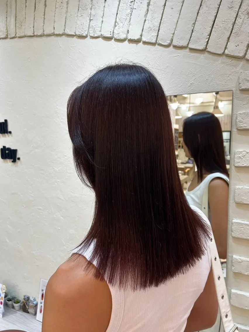 カラー ヘアカラー ミヤザキ ナギ🈂️のヘアスタイル