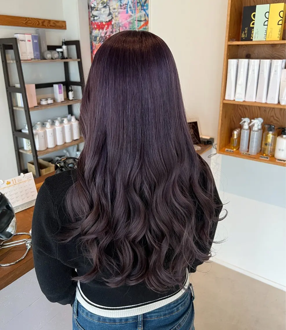 ロング カラー ブリーチ ロング トリートメント ヘアカラー 海琉/ハイトーン/ 透明感カラー💛のヘアスタイル