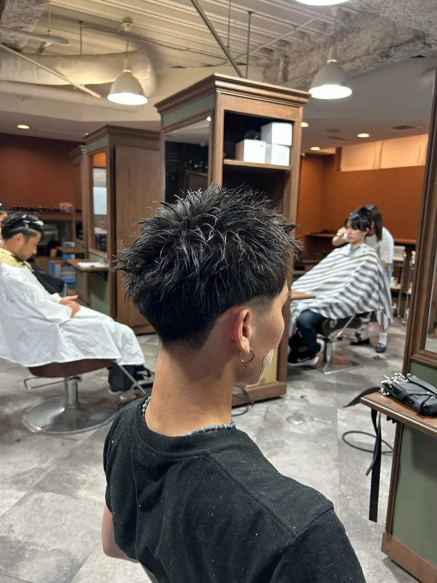 ショート メンズ 衛藤 星芭／カット無料天神のヘアスタイル