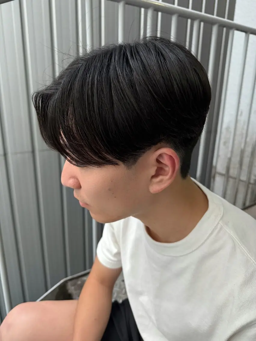 メンズ キッズ メンズパーマ カット メンズパーマ特化/ シャドウ/波巻/陸翔のヘアスタイル