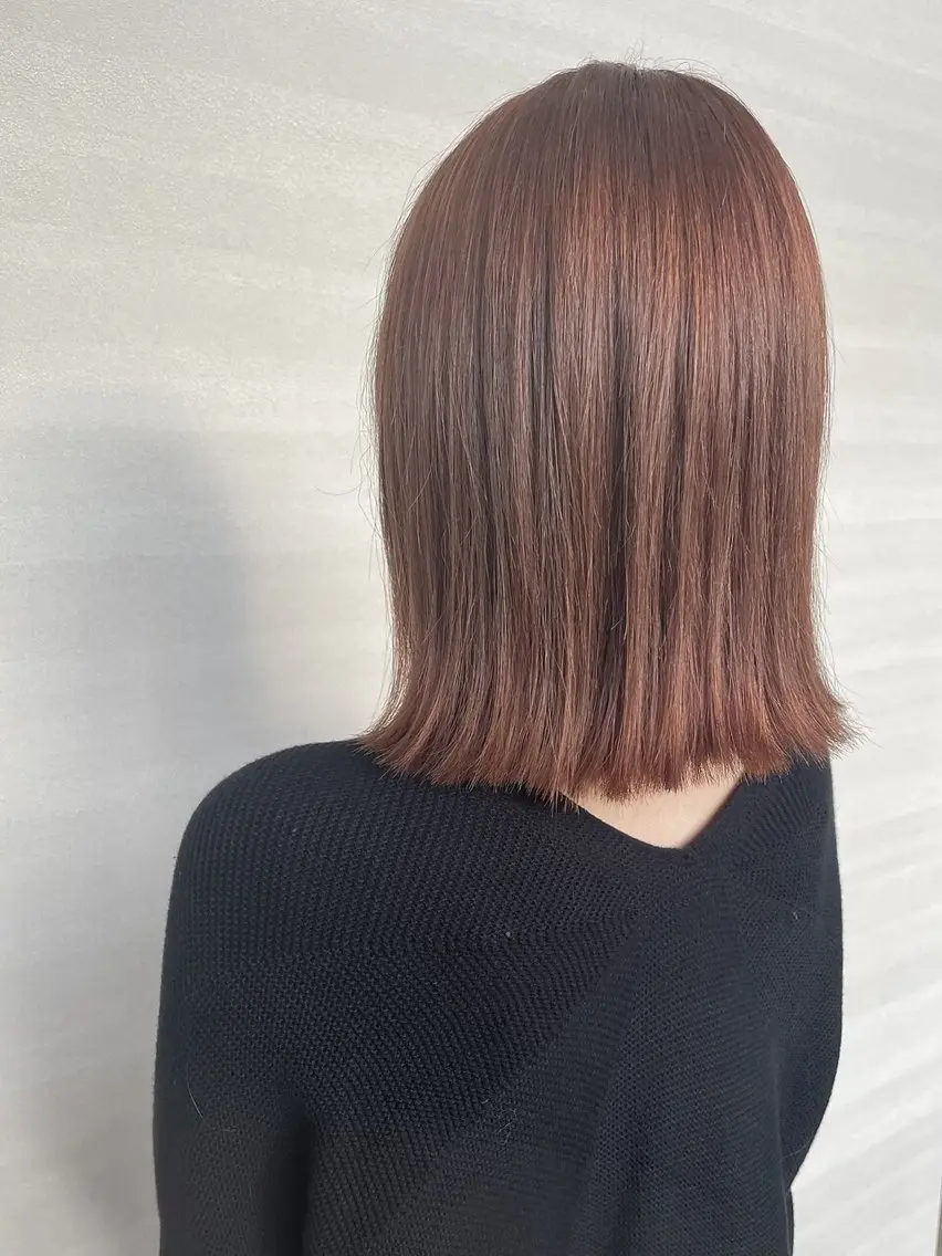 ミディアム emu minekoのヘアスタイル