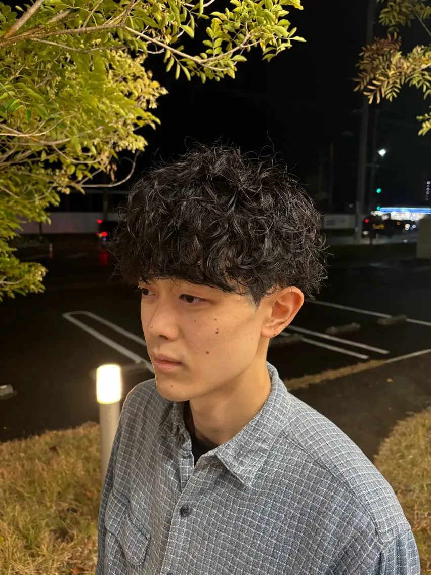 【メンズ限定】カット+シャドウパーマの写真