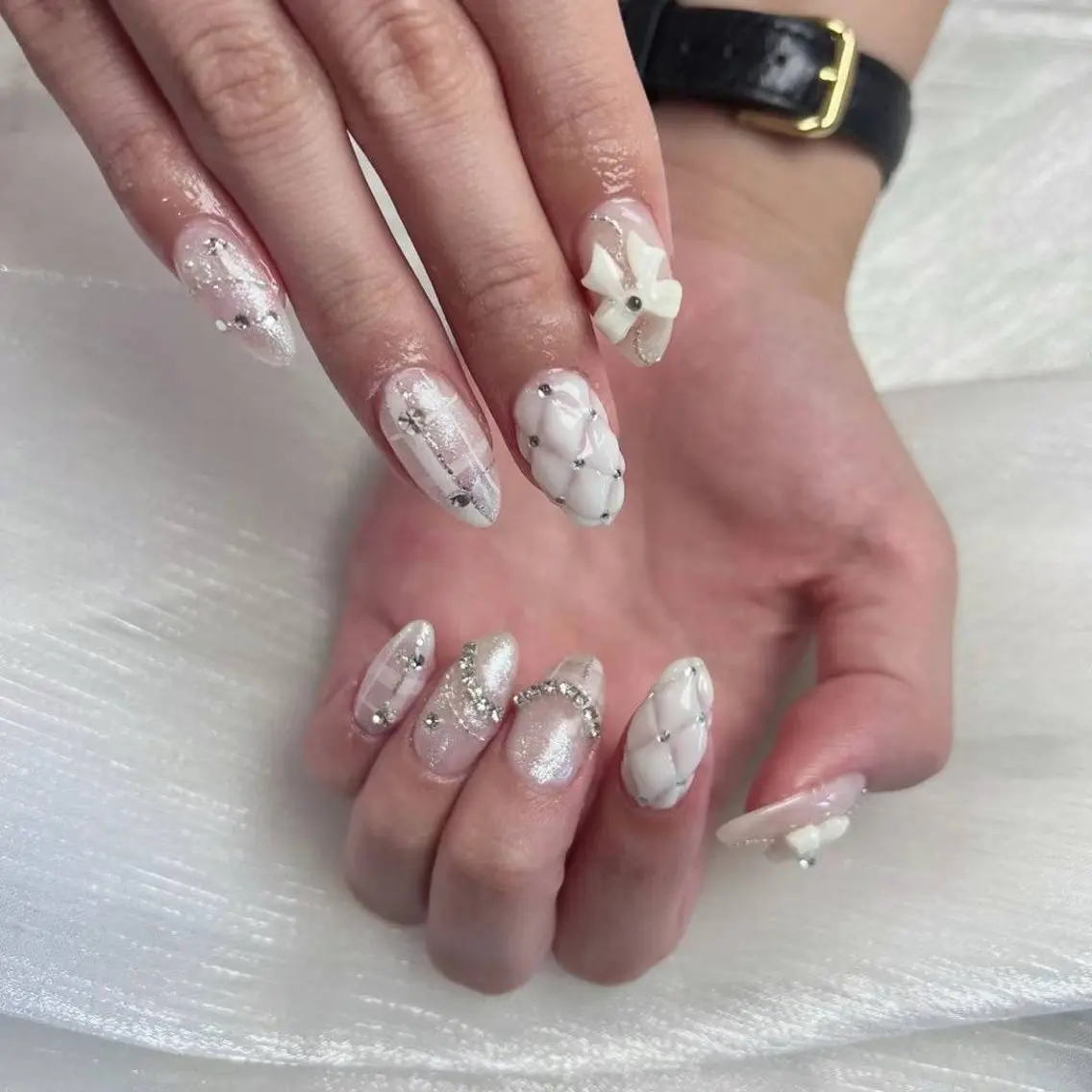 ネイル アートネイル フラワーネイル フットネイル ジェルネイル マグネットネイル Babarla nailのネイルデザイン
