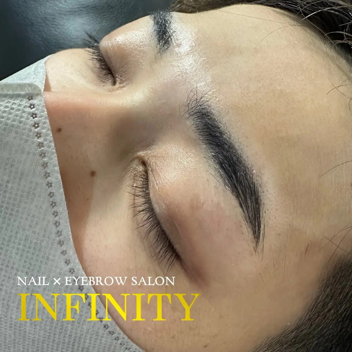 アイブロウ メンズアイブロウ INFINITY Sachiのネイルデザイン