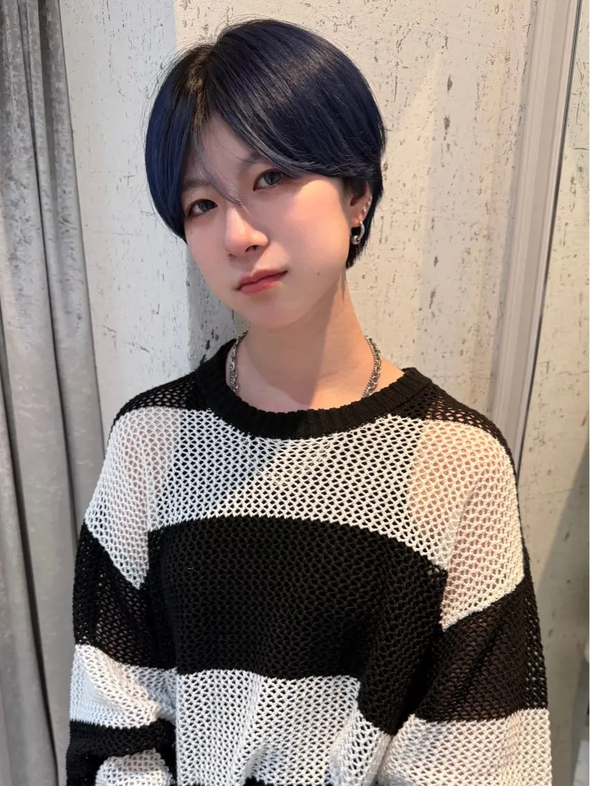 ショート カラー 似合わせカット カット ヘアカラー トリートメント mai / linoah˚✧のヘアスタイル