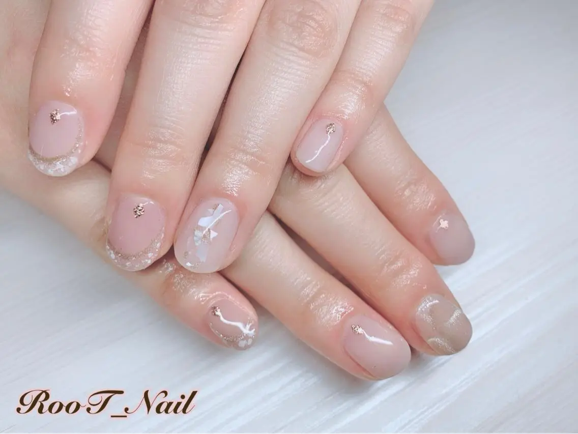 メンズ ネイル マグネットネイル RooT Nailのネイルデザイン