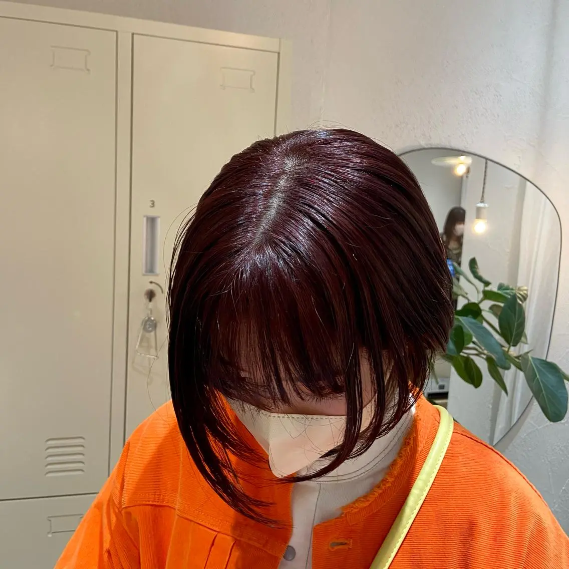 ショート カラー ブリーチ ブリーチなしカラー ヘアカラー 石川 瑠琉のヘアスタイル
