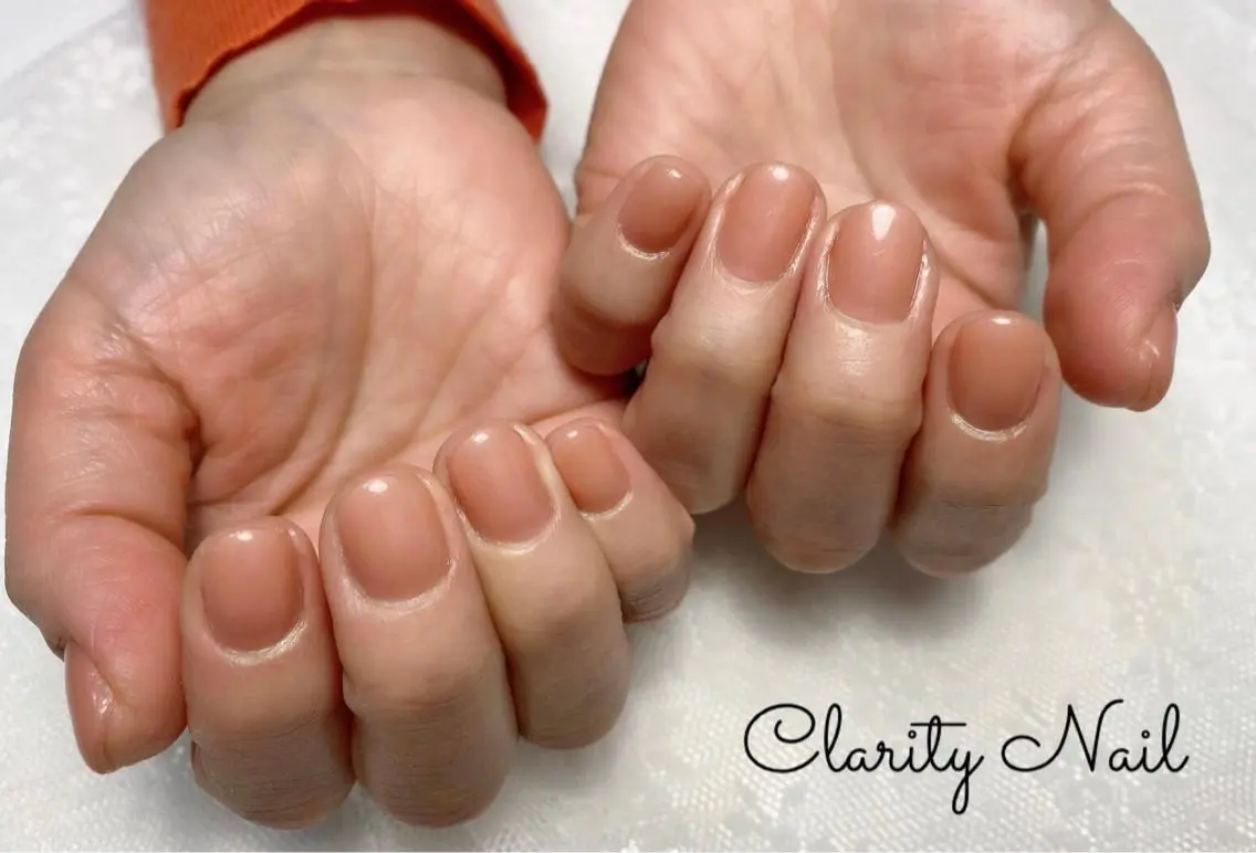 ネイル ワンカラーネイル ハンドネイル Clarity Nailのネイルデザイン
