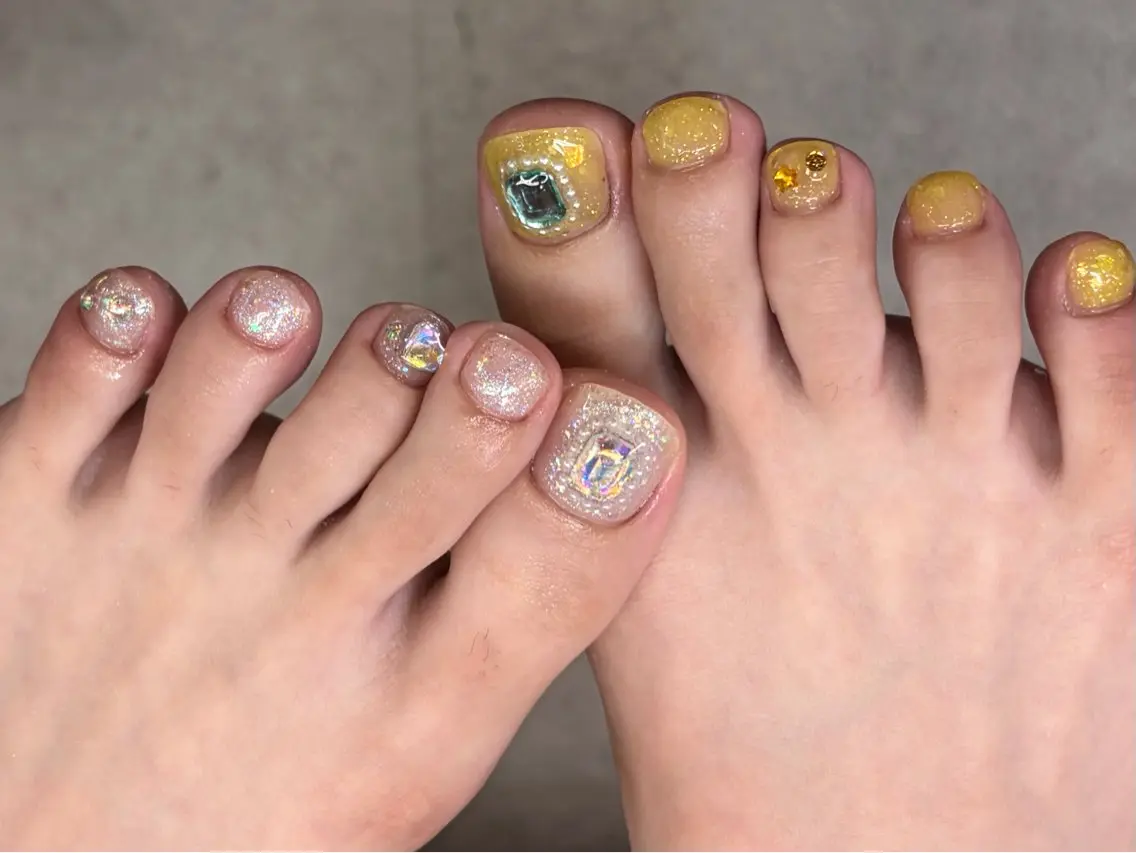 ネイル フットネイル ULL fukuのネイルデザイン