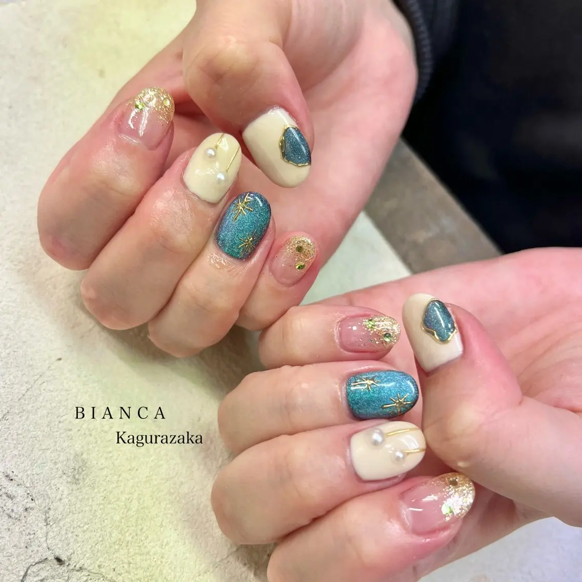 ネイル ハンドネイル ハンドケア BIANCA Ouchidaのネイルデザイン