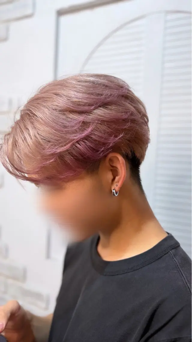 カラー 神野 流嘉のヘアスタイル