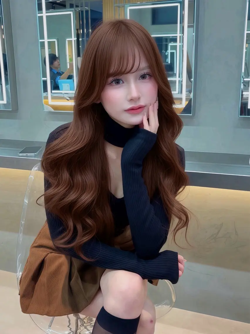 ロング カラー ヘアアレンジ ベージュカラー ブリーチ 透明感カラー ブリーチなしカラー 髪質改善 カット ヘアカラー トリートメント 【博多髪質改善】 吉村 清志のヘアスタイル