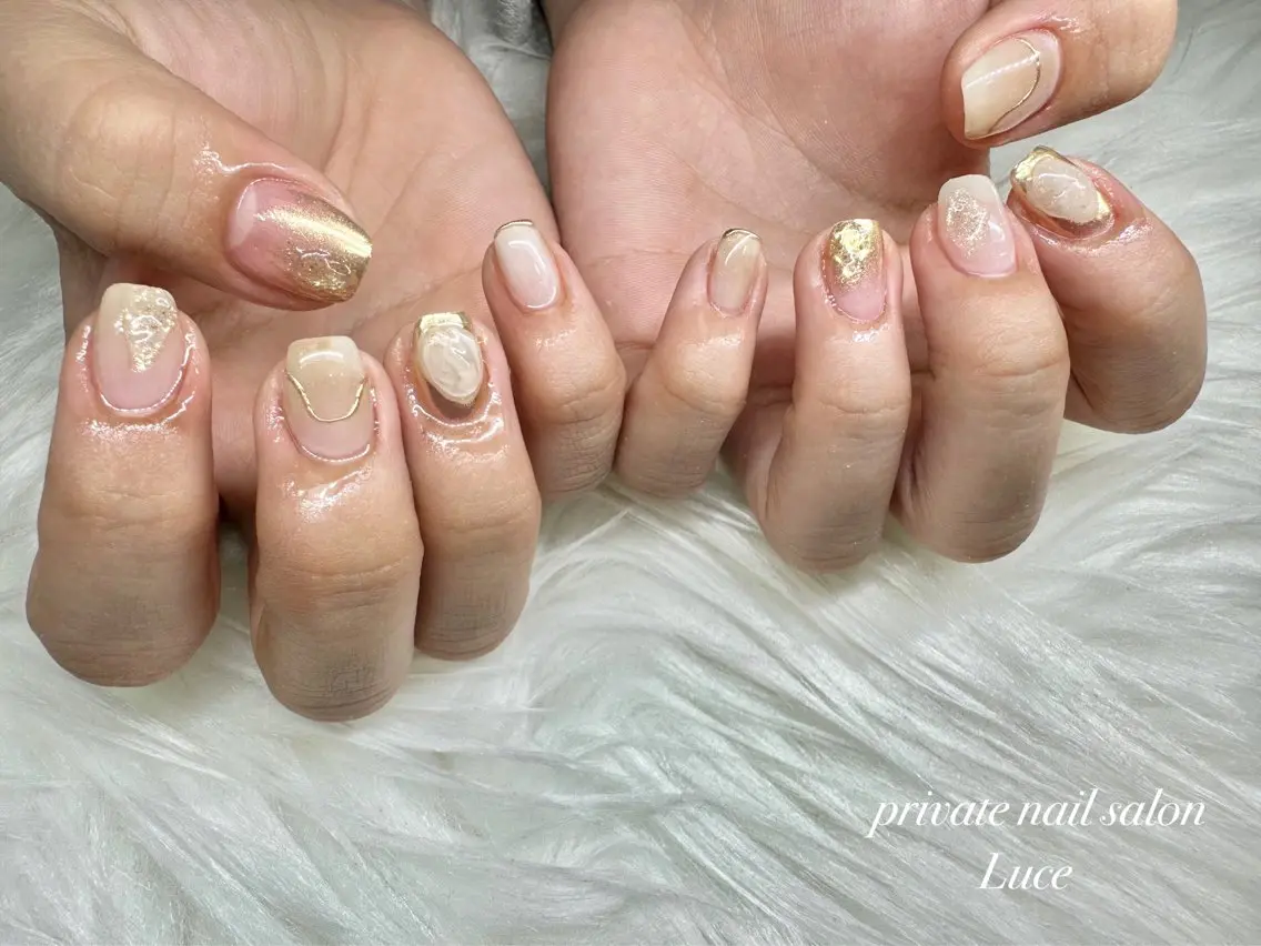 ネイル ハンドネイル nailsalon Luce🕊️のネイルデザイン
