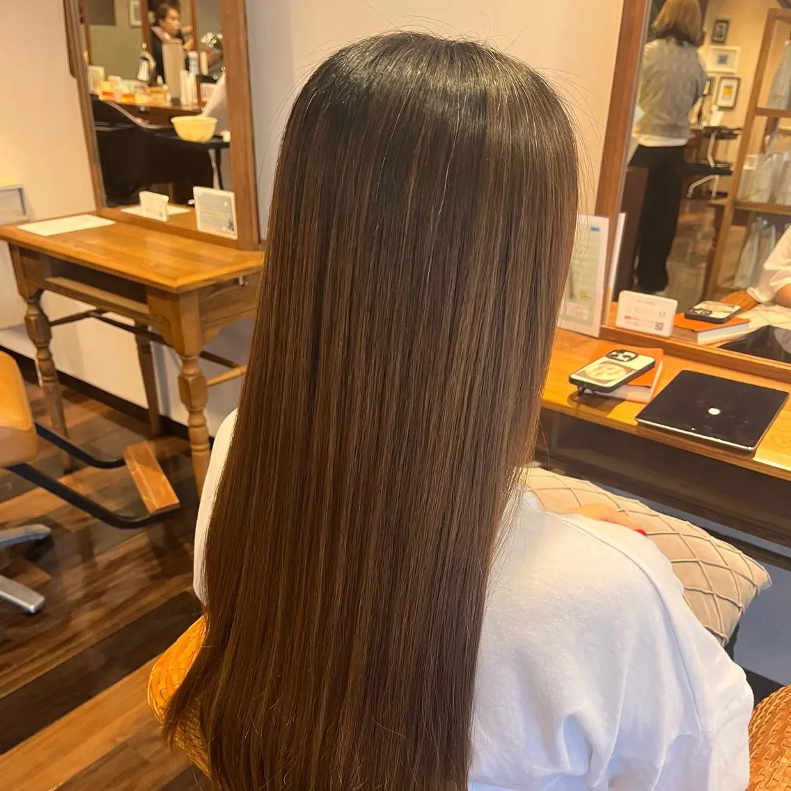 ✂️カット➕髪質改善ストレート⭐️の写真