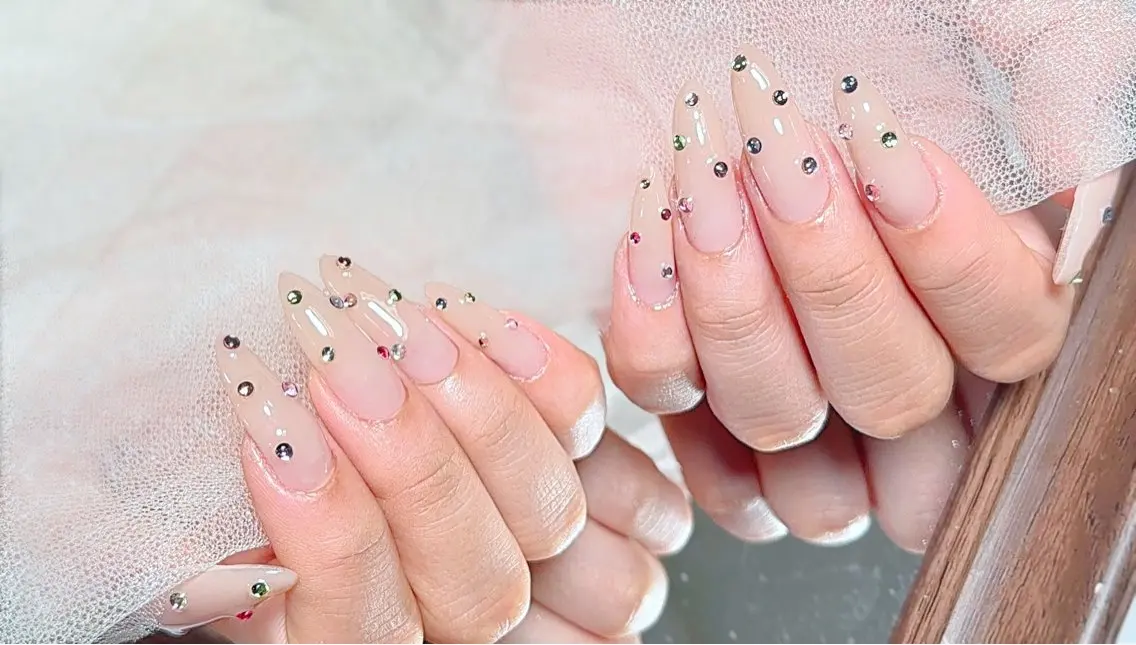 ネイル 長さ出し ハンドネイル Ayumi nails川崎店のネイルデザイン
