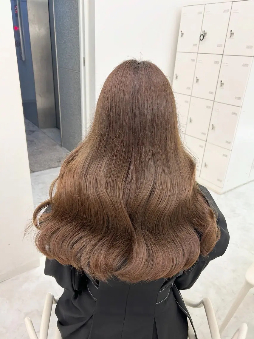 カラー ヘアカラー トリートメント ハイトーン🎀艶髪 Anju/渋谷🎀のヘアスタイル
