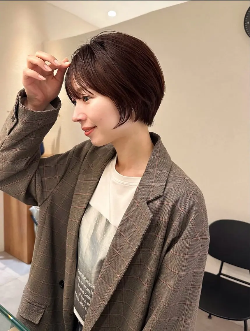 ショート 松村光留 /ショート/ウルフのヘアスタイル