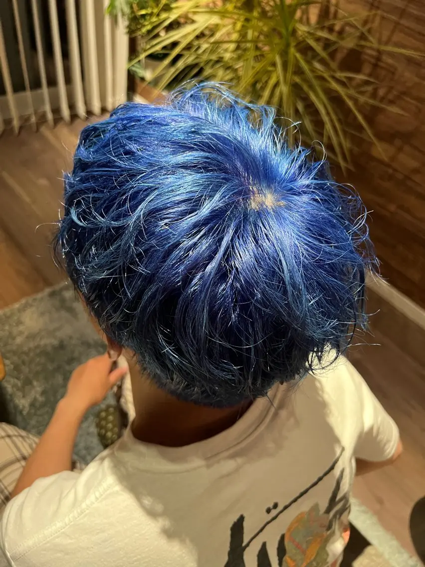 カラー メンズ TELA HAIR 店長　塩田のヘアスタイル
