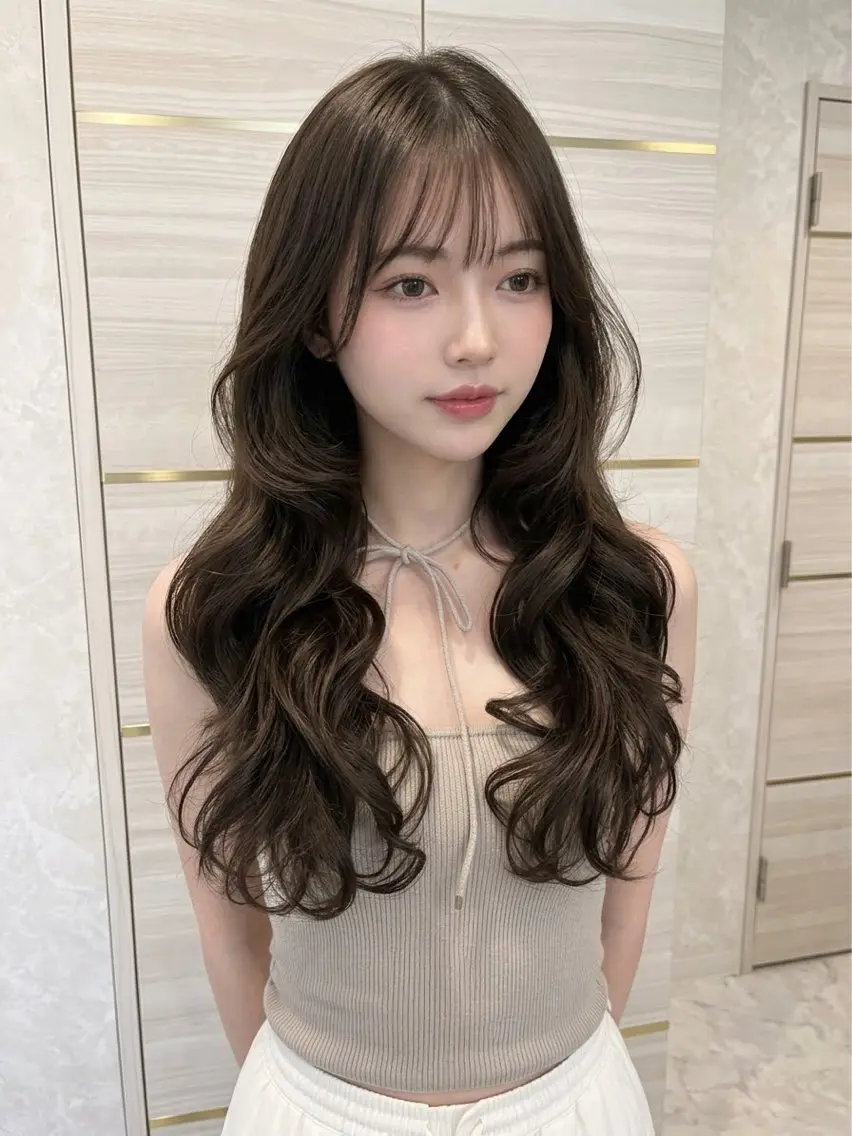 ロング カラー ヘアアレンジ 🩰艶髪ワンカラー／ 大宮/はるあ🩰🏹のヘアスタイル