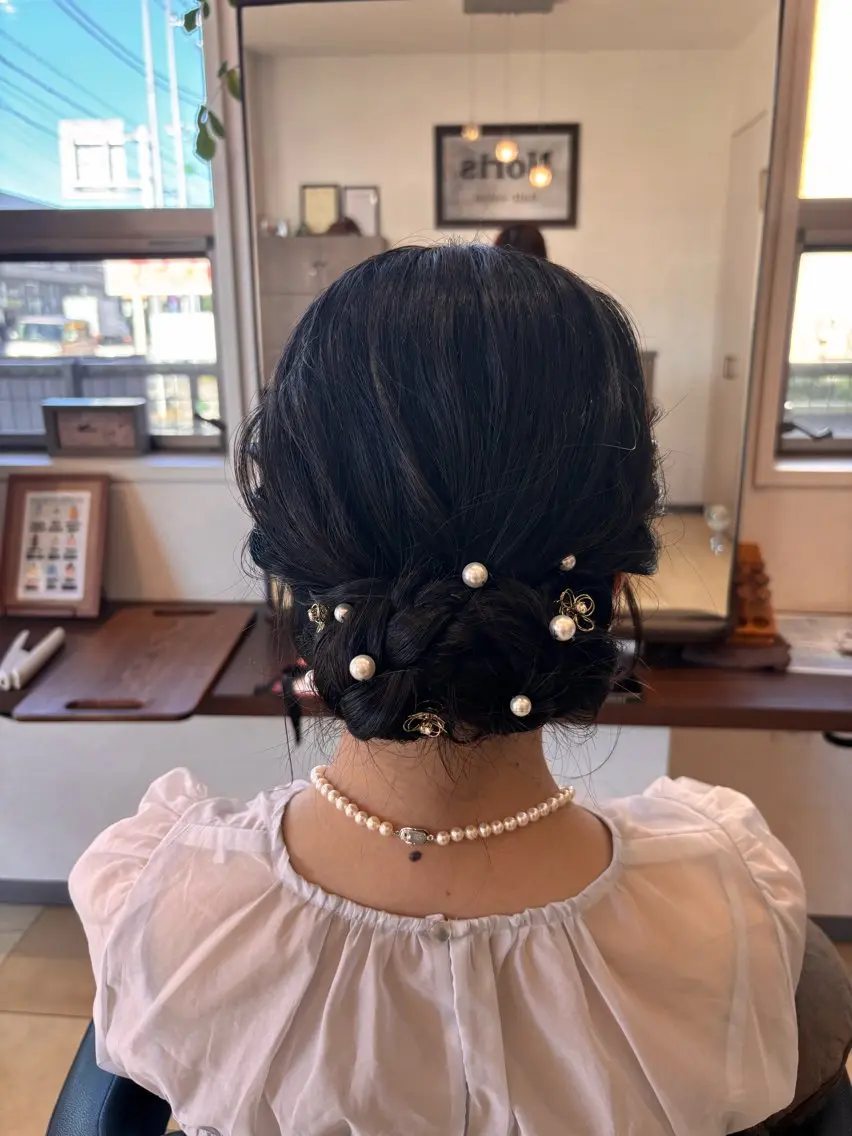 ヘアセット 💛 みおのヘアスタイル