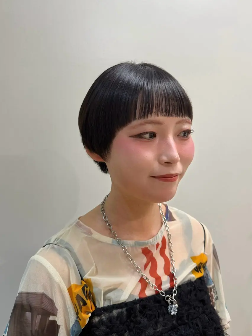 ショート 高瀬 侑生のヘアスタイル