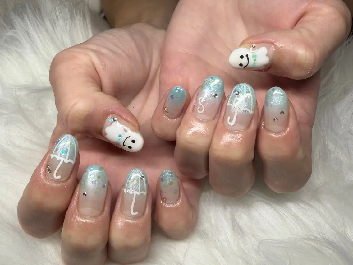 ネイル 持ち込み #arl nail mebaeのネイルデザイン