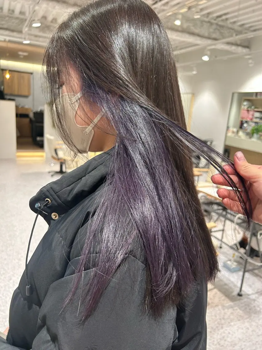 ロング ヘアカラー hair&eye🎀 /momoKaのヘアスタイル