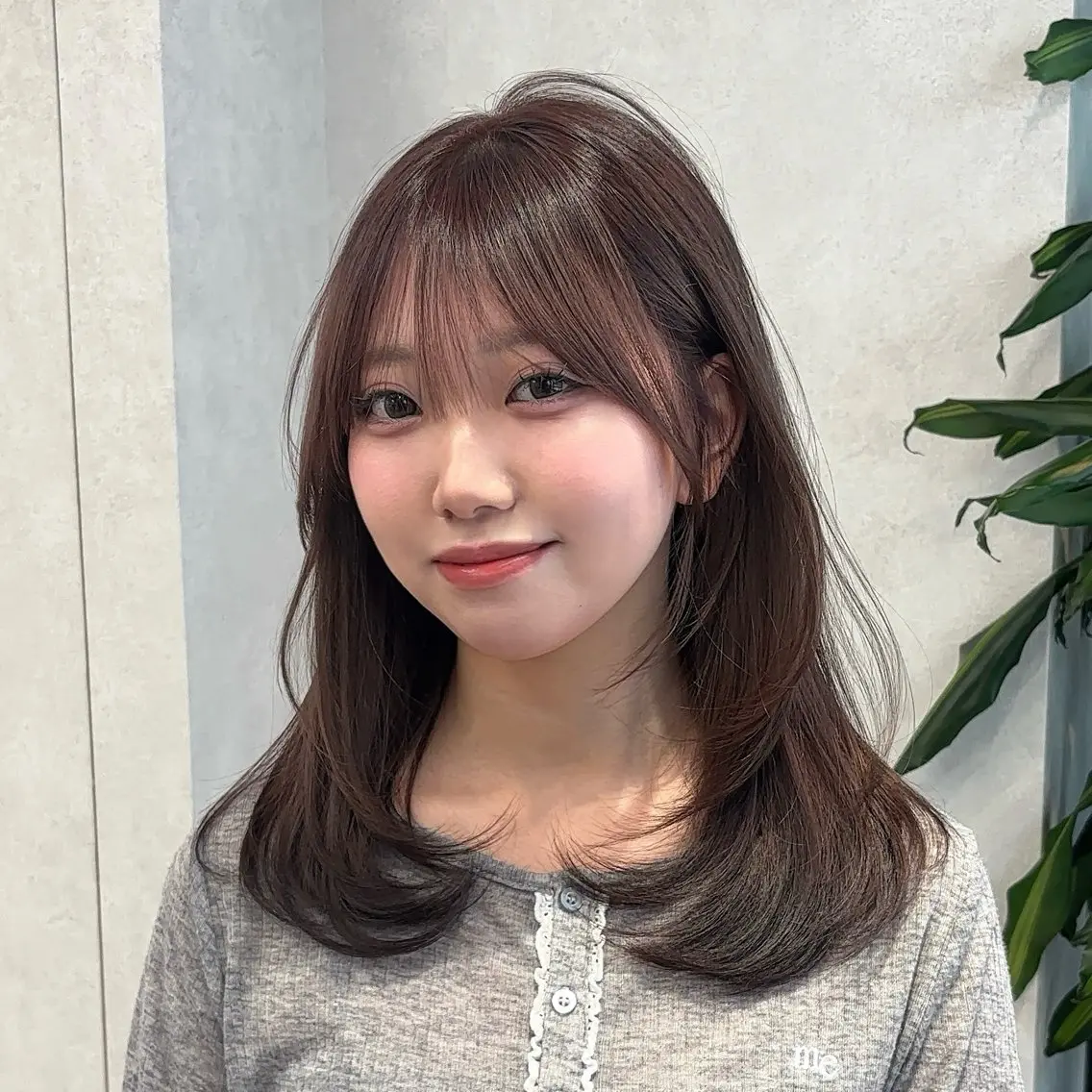 🎀【限定価格】ミディアムレイヤーカット✂︎バッサリの方➕トリートメント🎀の写真