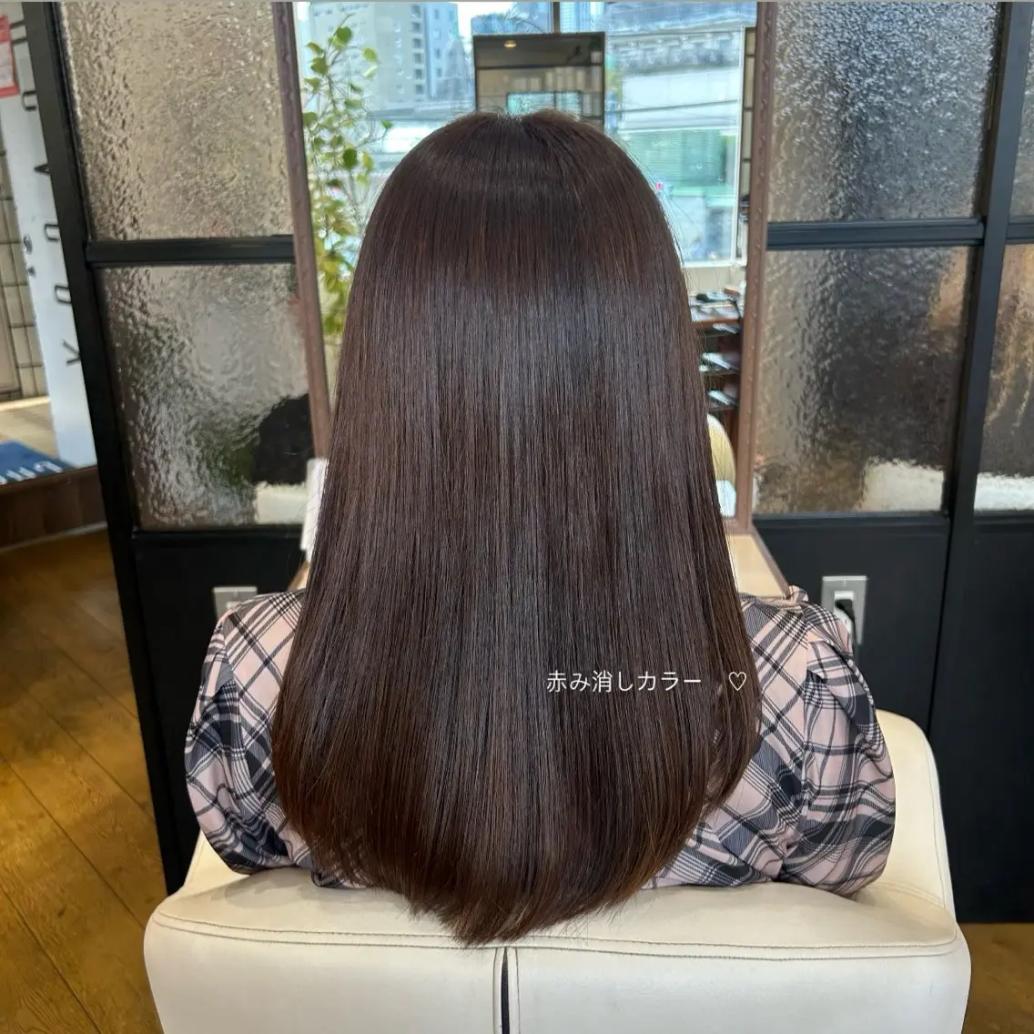 ロング カラー 🫧 河内 瑠莉  🫧のヘアスタイル