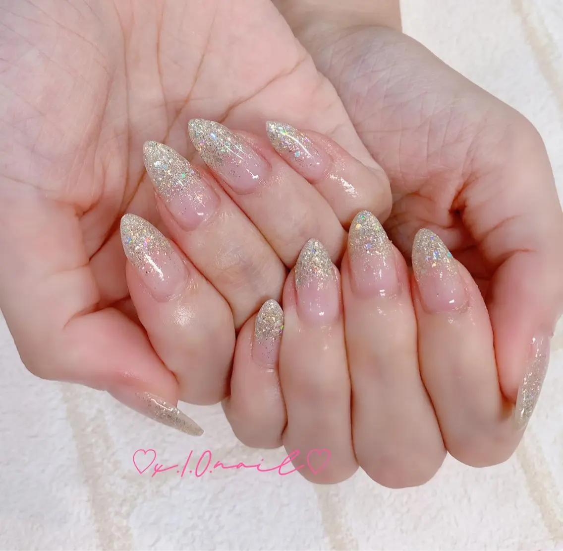 ネイル アニマル柄 アートネイル ニュアンスネイル ネイルチップ ハンドネイル x.1.0.nail ♡Cのネイルデザイン