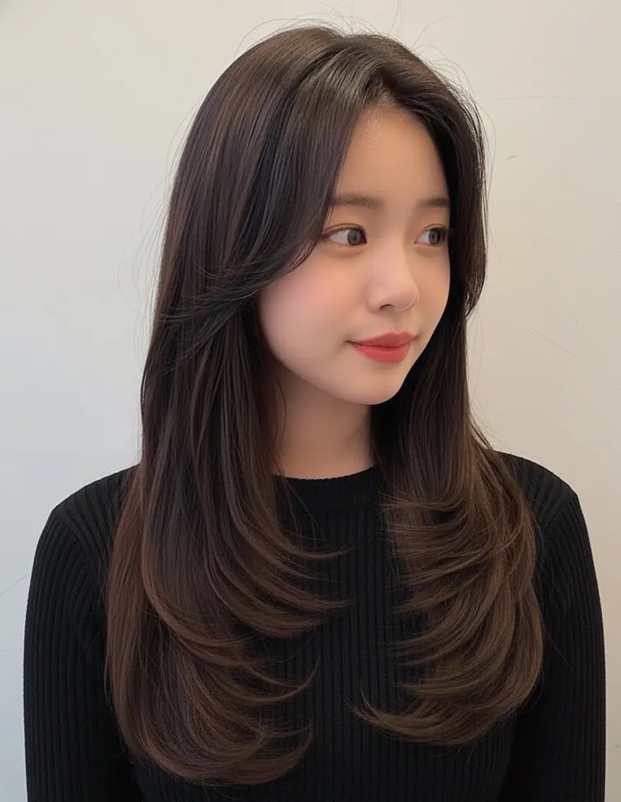 ロング あーや / FIXのヘアスタイル