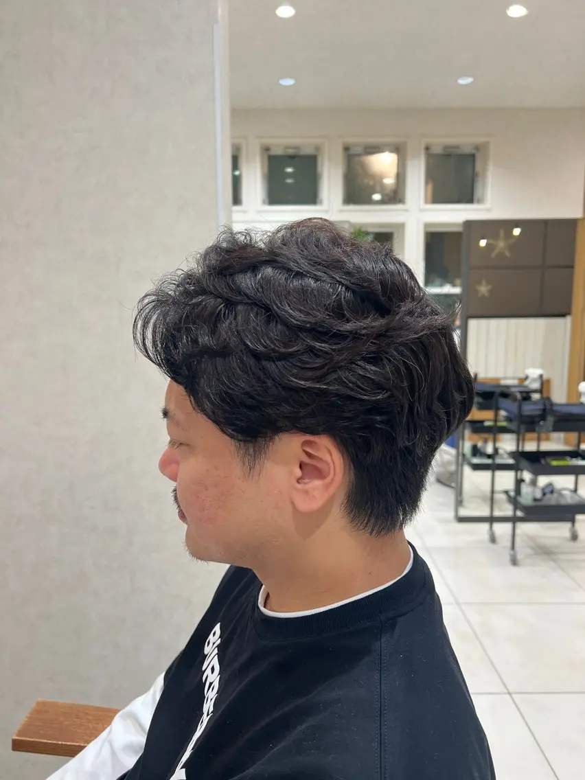 メンズ カット パーマ メンズ特化🔥垢抜け 美容師🔥たけしのヘアスタイル