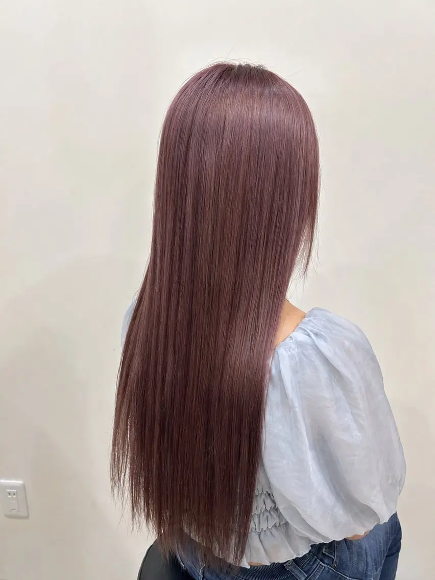 ロング ヘアカラー ✨髪質改善 ✨工藤のヘアスタイル