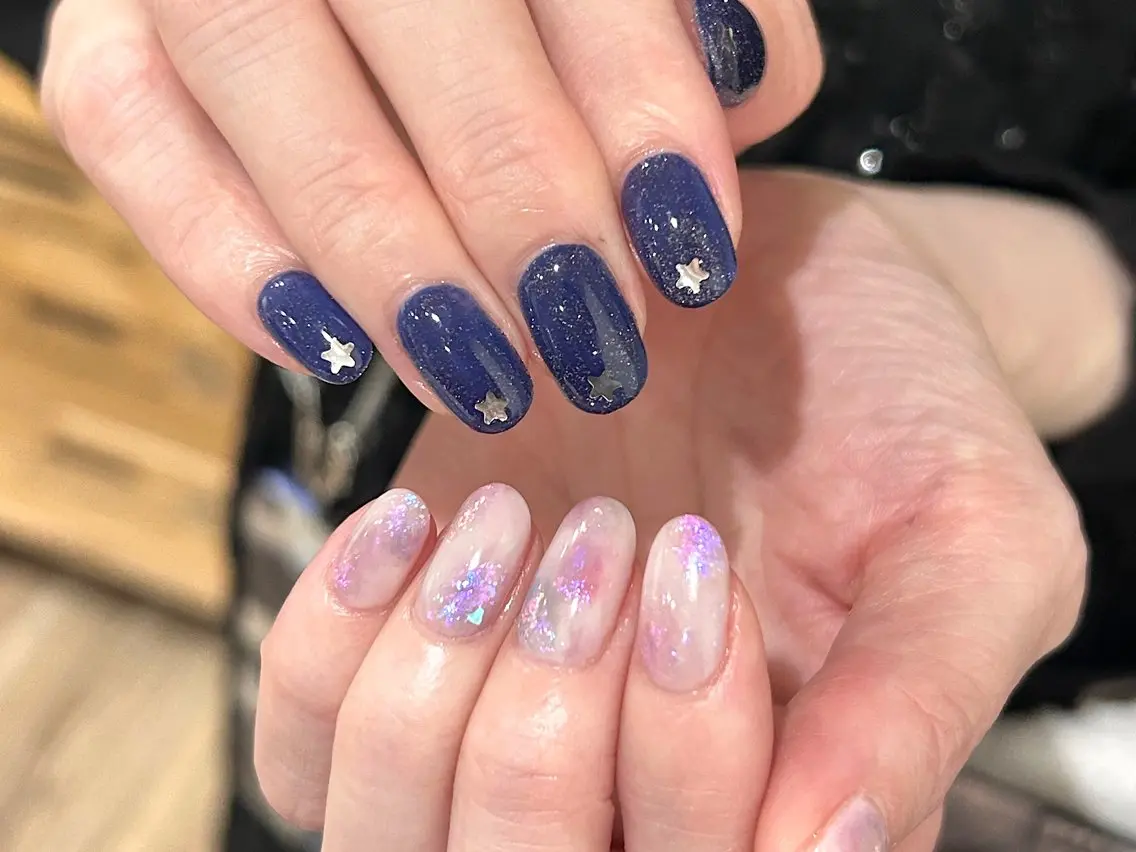 ネイル 持ち込み ハンドネイル MONICA_ HANEのネイルデザイン