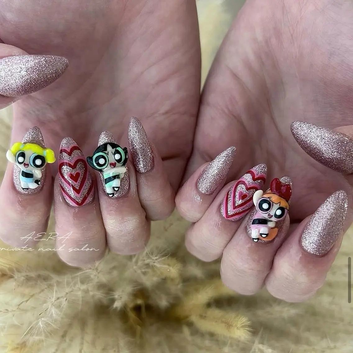 ネイル AERA nail shino🐱⸝꙳のネイルデザイン
