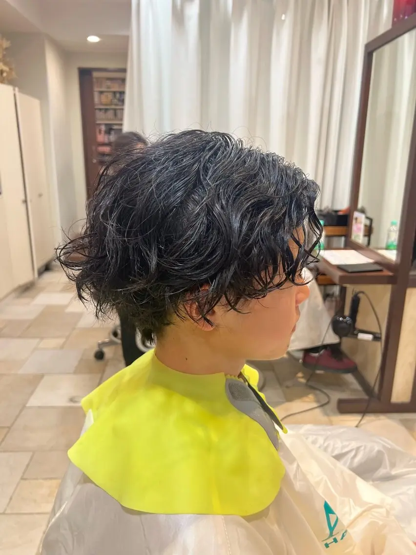 メンズ パーマ/縮毛矯正/ 店長 ・村田伊吹のヘアスタイル